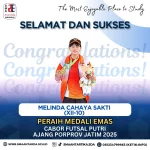 🎉 Siswi SMA Antartika Sidoarjo Raih Medali Emas di Ajang Porprov Jatim 2025